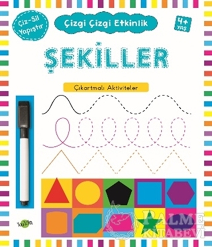 resm Şekiller 4 Yaş ve Üstü - Çizgi Çizgi Etkinlik