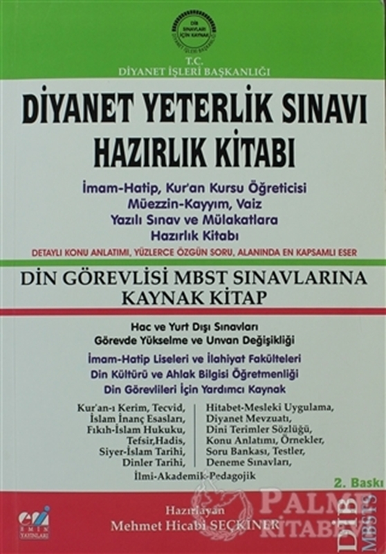 resm Diyanet Yeterlilik Sınavı Hazırlık Kitabı