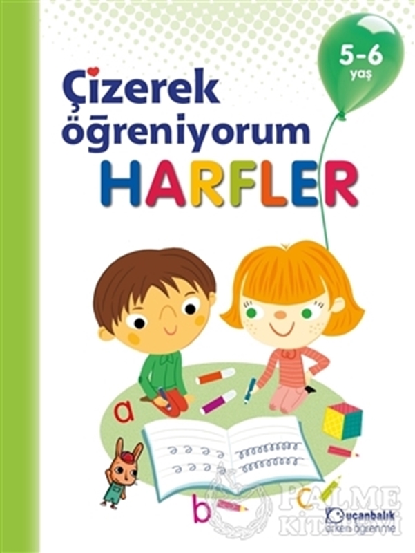 resm Harfler - Çizerek Öğreniyorum 5-6 Yaş