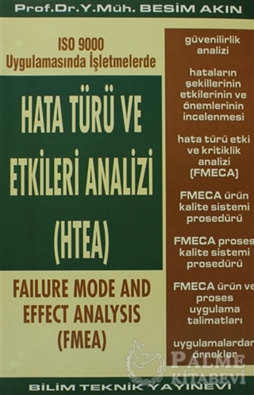 resm Hata Türü ve Etkileri Analizi (HTEA) ISO 9000 Uygulamasında İşletmelerde