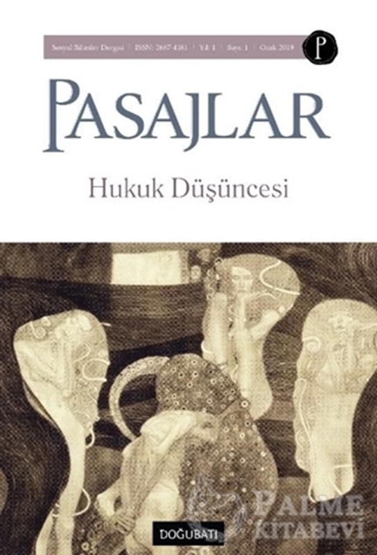 resm Pasajlar Sosyal Bilimler Dergisi Sayı: 1 Ocak 2019