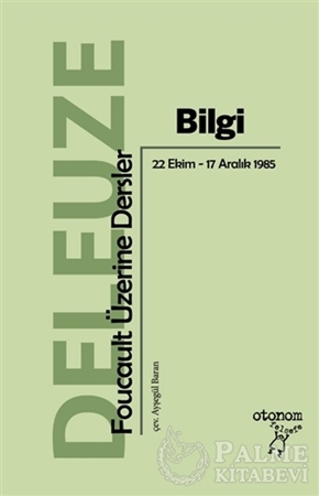 Resim Bilgi Foucault Üzerine Dersler