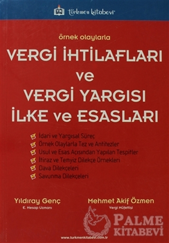 resm Örnek Olaylarla Vergi İhtilafları ve Vergi Yargısı İlke ve Esasları