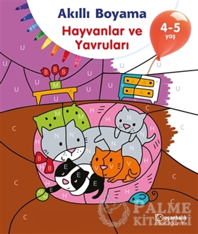 resm Akıllı Boyama - Hayvanlar ve Yavruları