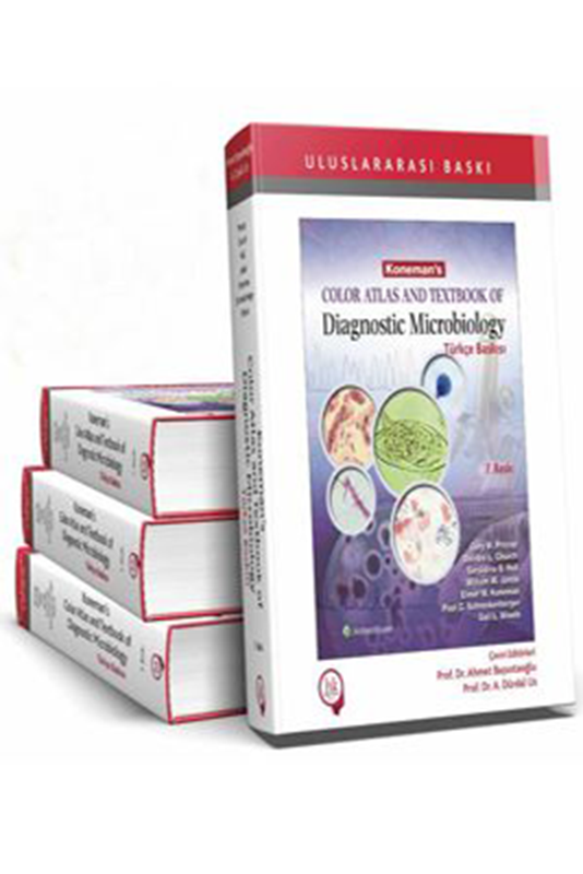 resm Color Atlas And Textbook of Diagnostic Microbiology Türkçe Baskısı