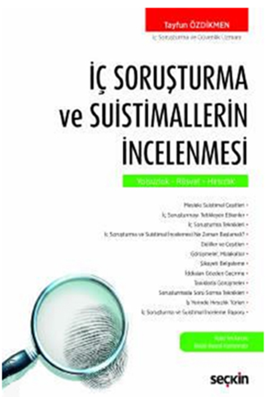 resm İç Soruşturma ve Suistimallerin İncelenmesi