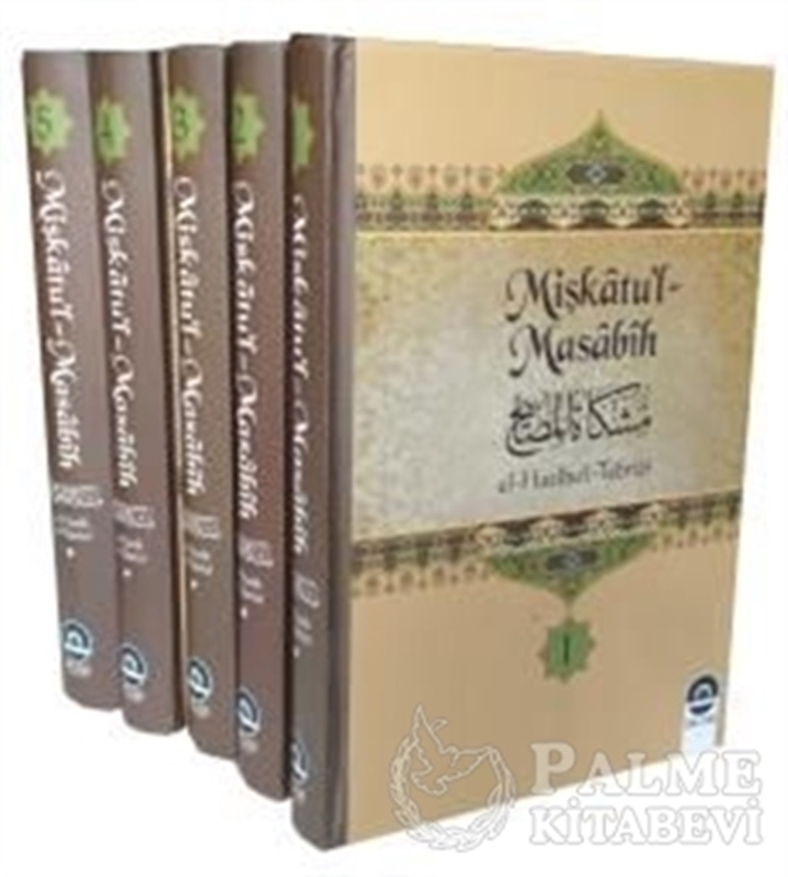 resm Mişkatu'l-Masabih Seti (5 Cilt Takım)
