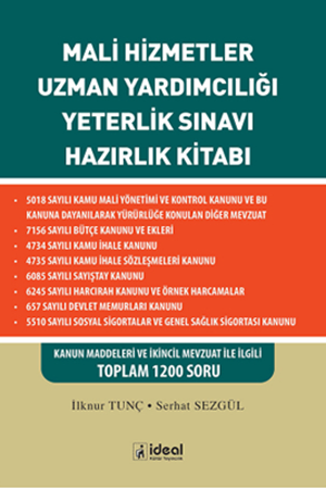 Resim Mali Hizmetler Uzman Yardımcılığı Yeterlik Sınavı Hazırlık Kitabı