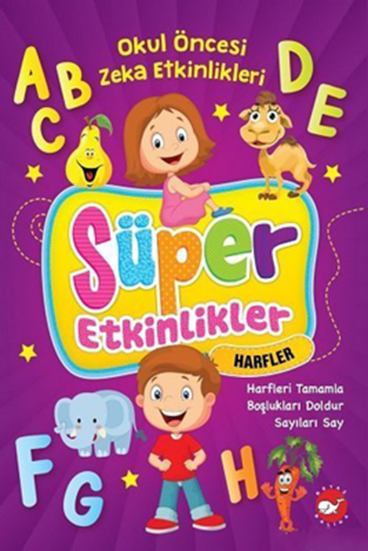 resm Süper Etkinlikler Harfler - Okul Öncesi Zeka Etkinlikleri