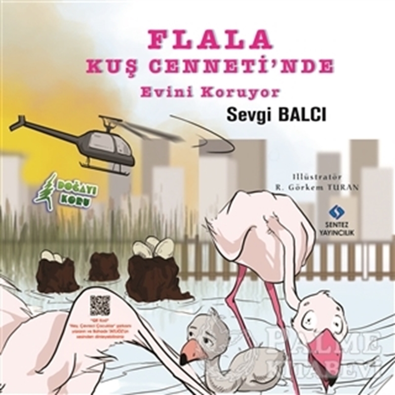 resm Flala Kuş Cenneti’nde Evini Koruyor