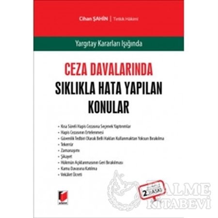 Resim Ceza Davalarında Sıklıkla Hata Yapılan Konular