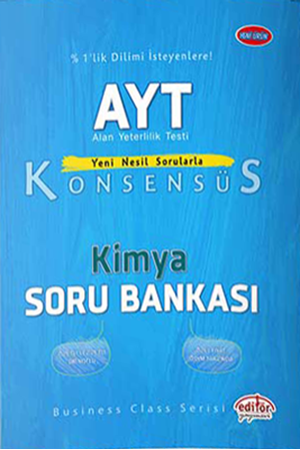 Resim AYT Konsensüs Kimya Soru Bankası