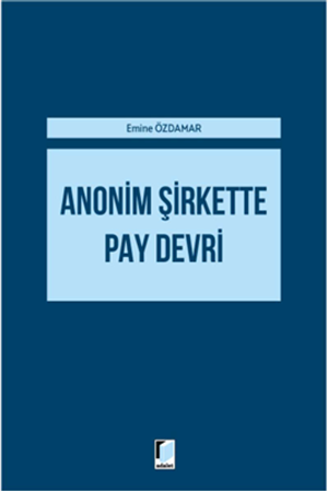 Resim Anonim Şirkette Pay Devri