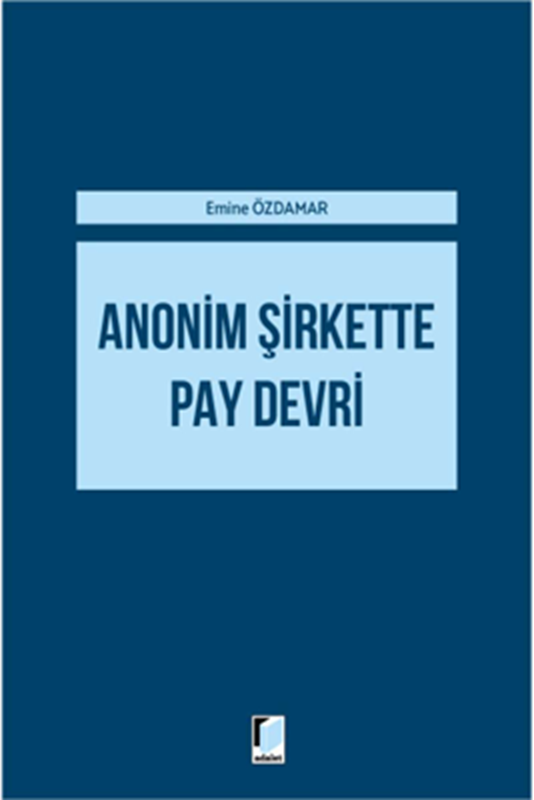 resm Anonim Şirkette Pay Devri