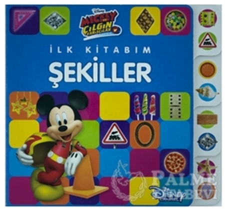 Resim Mickey ve Çılgın Yarışçılar - İlk Kitabım Şekiller