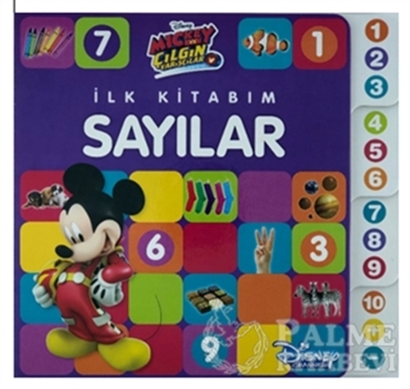 resm Mickey ve Çılgın Yarışçılar - İlk Kitabım Sayılar