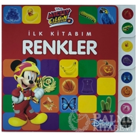 Resim Mickey ve Çılgın Yarışçılar - İlk Kitabım Renkler