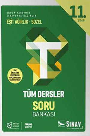 Resim 11. Sınıf Tüm Dersler Eşit Ağırlık Sözel Soru Bankası