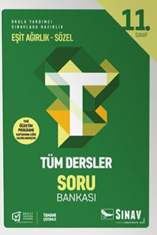 resm 11. Sınıf Tüm Dersler Eşit Ağırlık Sözel Soru Bankası