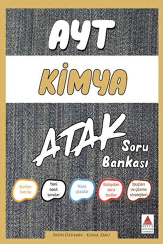 resm AYT Kimya Atak Soru Bankası