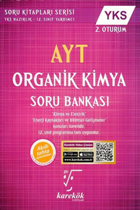 resm AYT Organik Kimya Soru Bankası