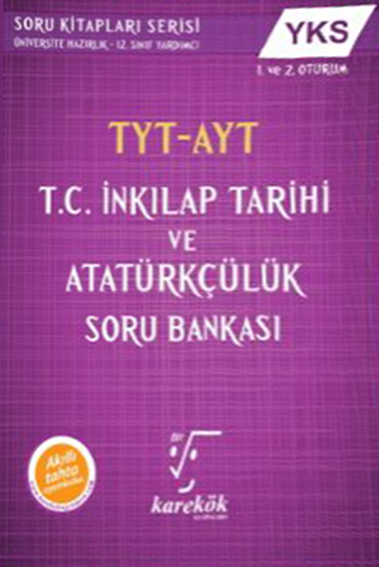 resm TYT AYT T.C. İnkılap Tarihi ve Atatürkçülük Soru Bankası