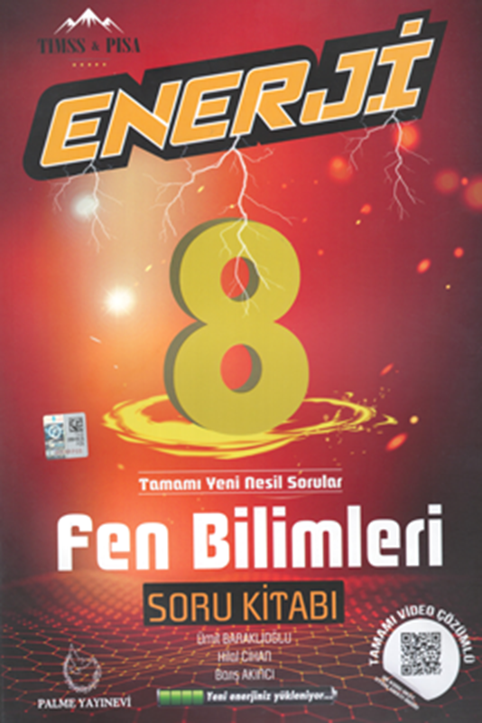 resm 8.Sınıf Enerji Fen Bilimleri Tamamı Çözümlü Soru Kitabı