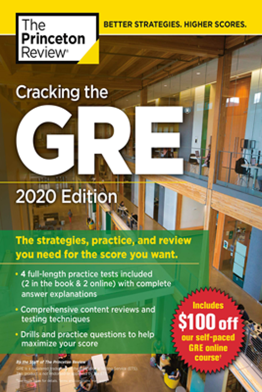 resm Cracking The GRE 2020 Edition