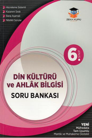 Resim 6. Sınıf Din Kültürü ve Ahlak Bilgisi Soru Bankası