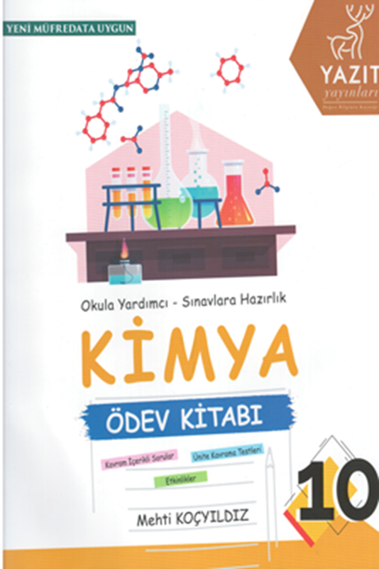 resm 10. Sınıf Kimya Ödev Kitabı