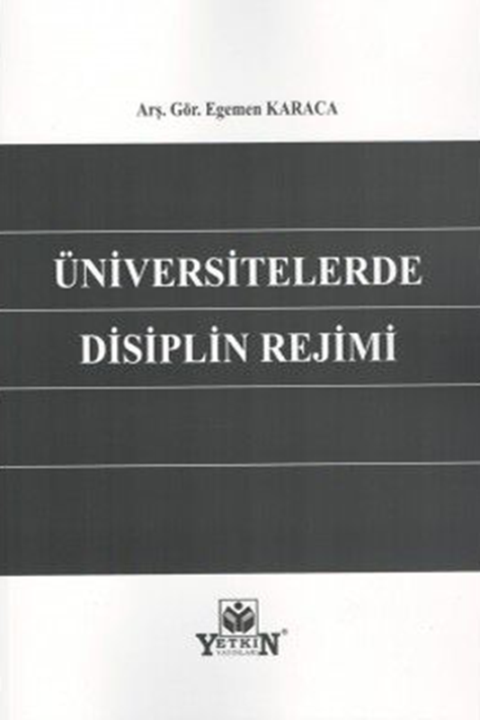 resm Üniversitelerde Disiplin Rejimi