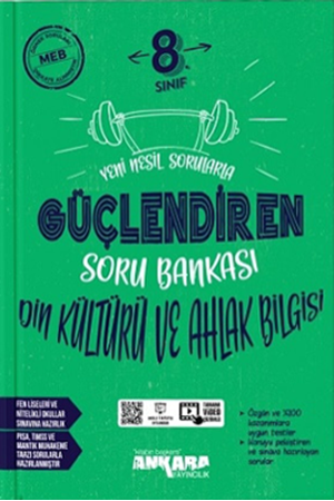 Resim 8. Sınıf Din Kültürü ve Ahlak Bilgisi Güçlendiren Soru Bankası