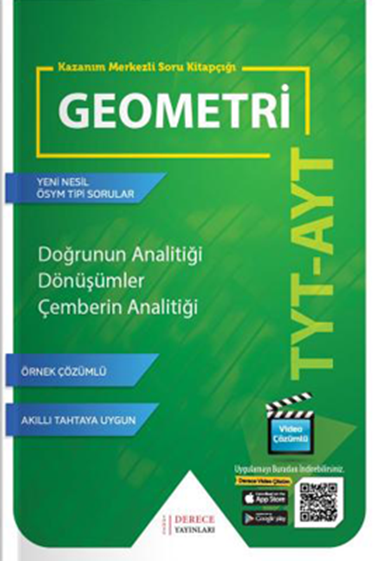 resm TYT AYT Doğrunun Analitiği Dönüşümler Çemberin Analitiği