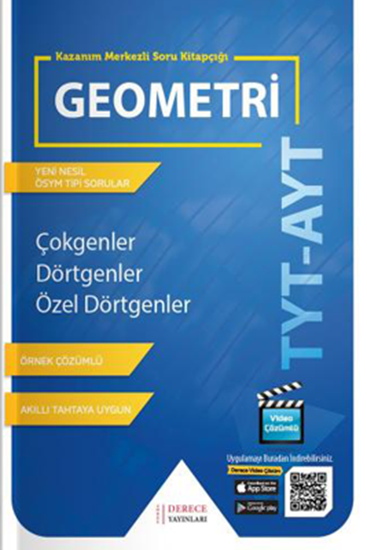 resm TYT AYT Çokgenler Dörtgenler Özel Dörtgenler