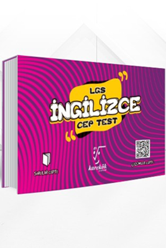 resm 8.Sınıf LGS Cep Test İngilizce