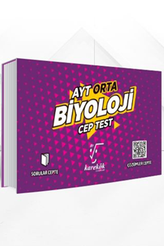 resm AYT Biyoloji Cep Test Orta
