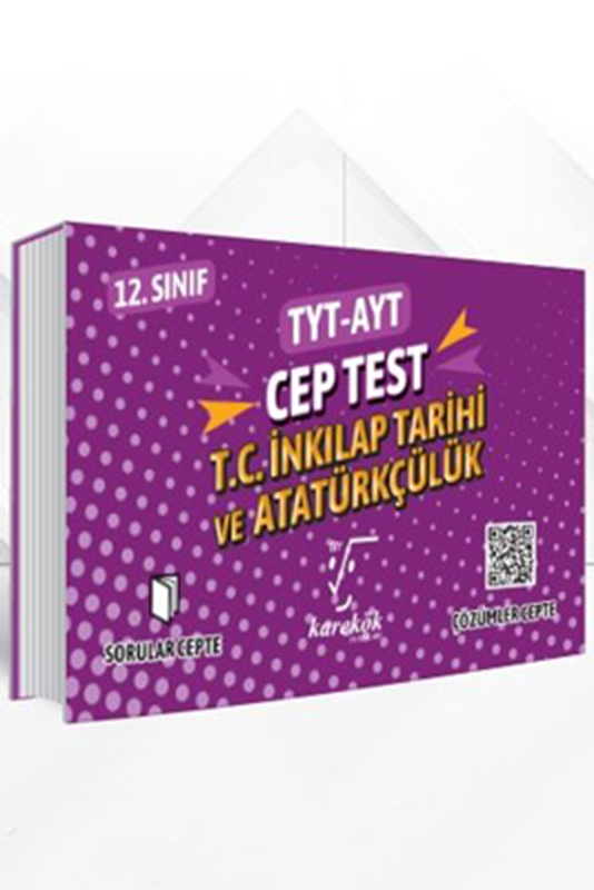 resm TYT AYT T.C İnkılap Tarihi ve Atatürkçülük Cep Test