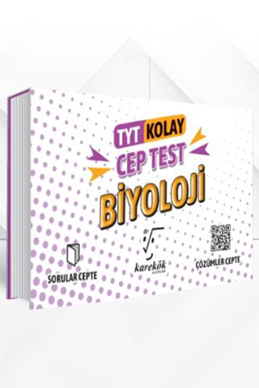 resm TYT Biyoloji Cep Test Kolay