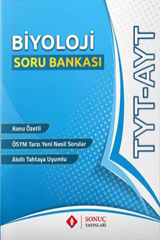 resm TYT AYT Biyoloji Soru Bankası