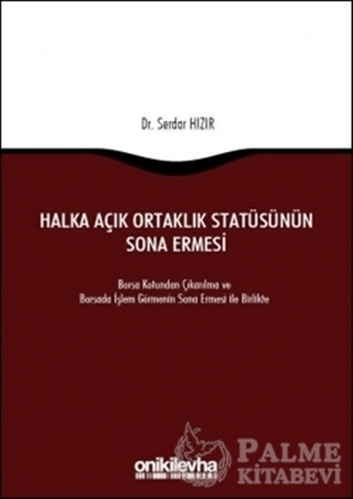 Resim Halka Açık Ortaklık Statüsünün Sona Ermesi
