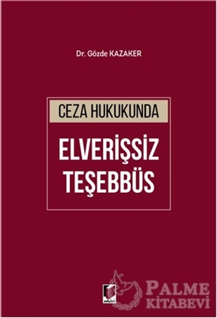 Resim Ceza Hukukunda Elverişsiz Teşebbüs