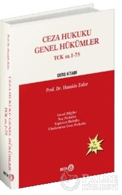 resm Ceza Hukuku Genel Hükümler TCK m. 1-75