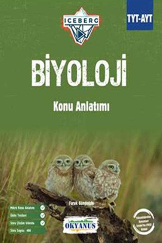 resm TYT AYT Biyoloji Iceberg Konu Anlatımı