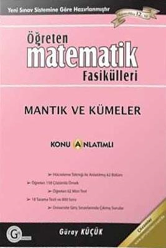 resm Matematik Fasikülleri Mantık ve Kümeler Öğreten Konu Anlatımlı