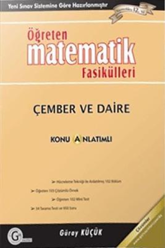 resm Öğreten Matematik Fasikülleri Çember ve Daire