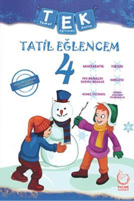 resm 4. Sınıf Tek Tatil Eğlencem Seti (Kış 1. Yarıyıl)