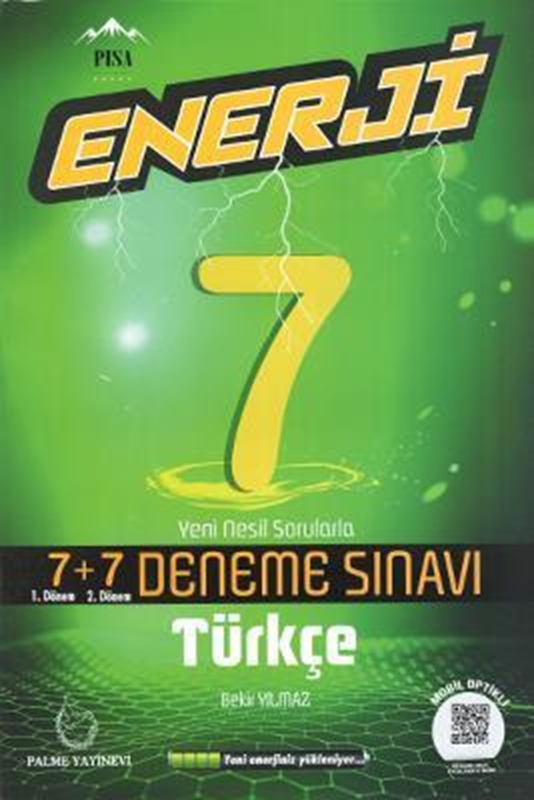 resm 7. Sınıf Enerji Türkçe 7+7 Deneme Sınavı