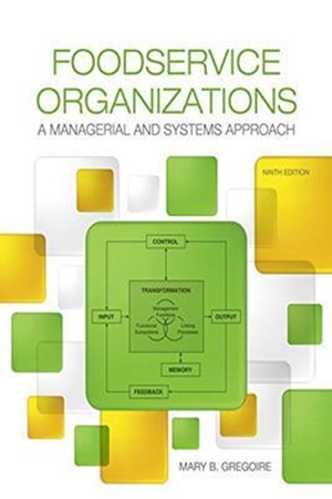 Resim Foodservice Organizations: A Managerial and Systems Approach