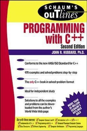Resim Schaum's Programming with C++