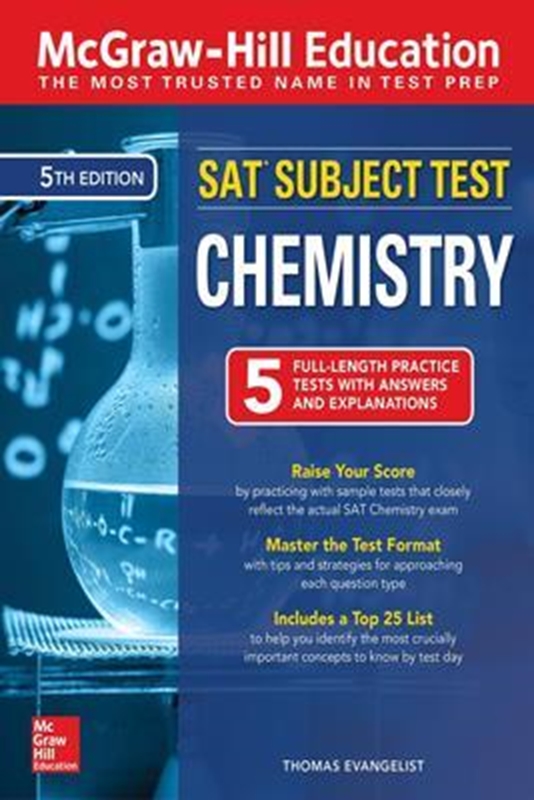 resm McGraw-Hill Education SAT Subject Test Chemistry